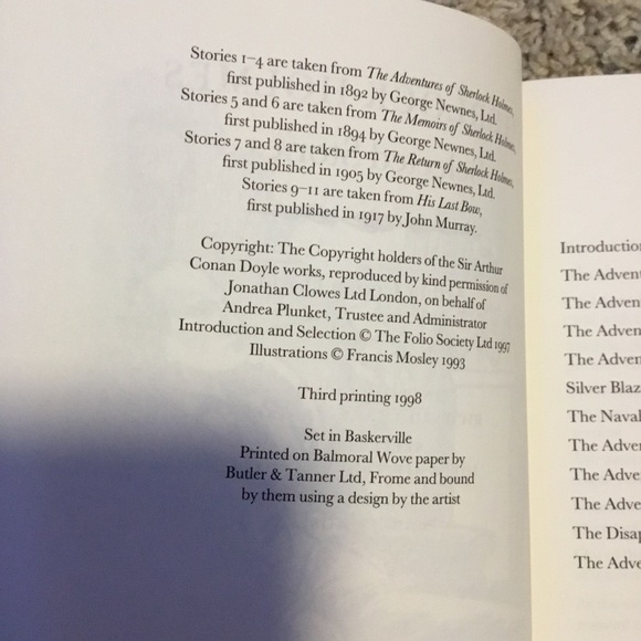 Sherlock Holmes Selected Stories - Picture 4 of 5